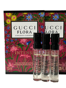 Gucci Flora Gorgeous Gardenia INTENSE packaging box, ready for gifting.