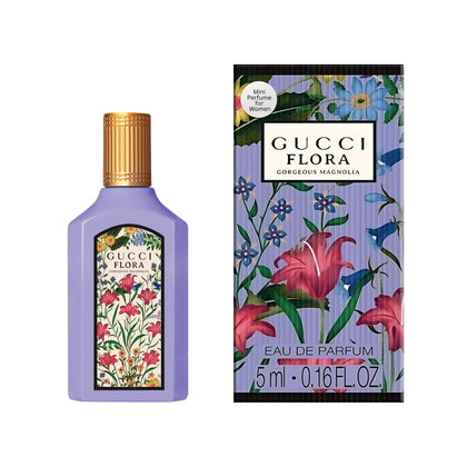 Gucci Flora Gorgeous Magnolia mini splash bottle for on-the-go scent