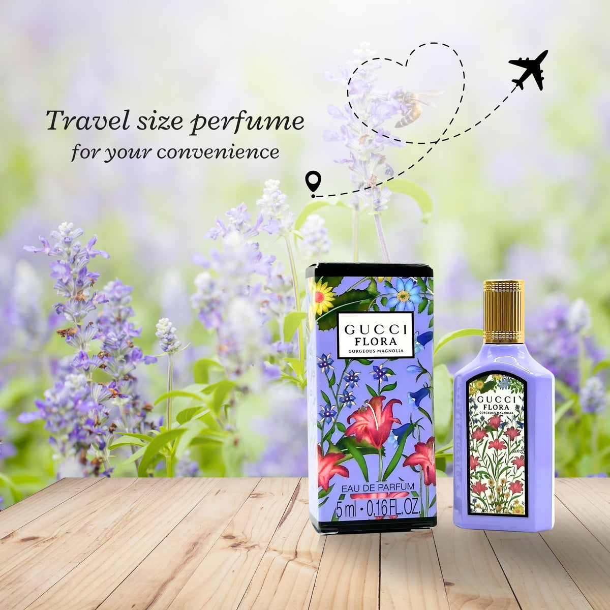 Gucci Flora Gorgeous Magnolia packaging box highlighting premium presentation