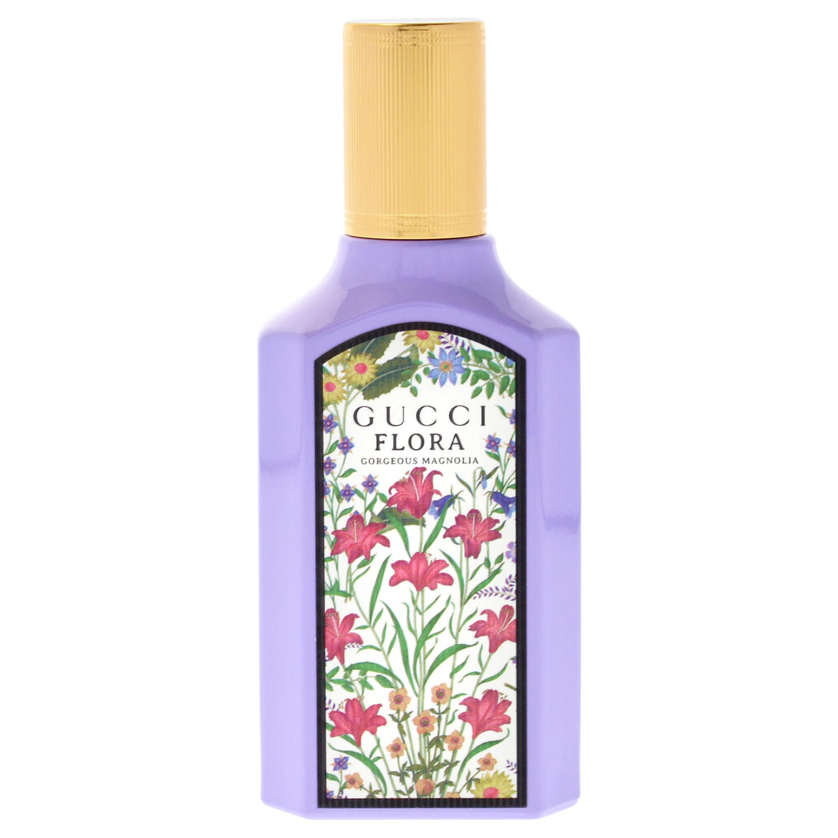 Gucci Flora Gorgeous Magnolia packaging highlights premium presentation and branding.