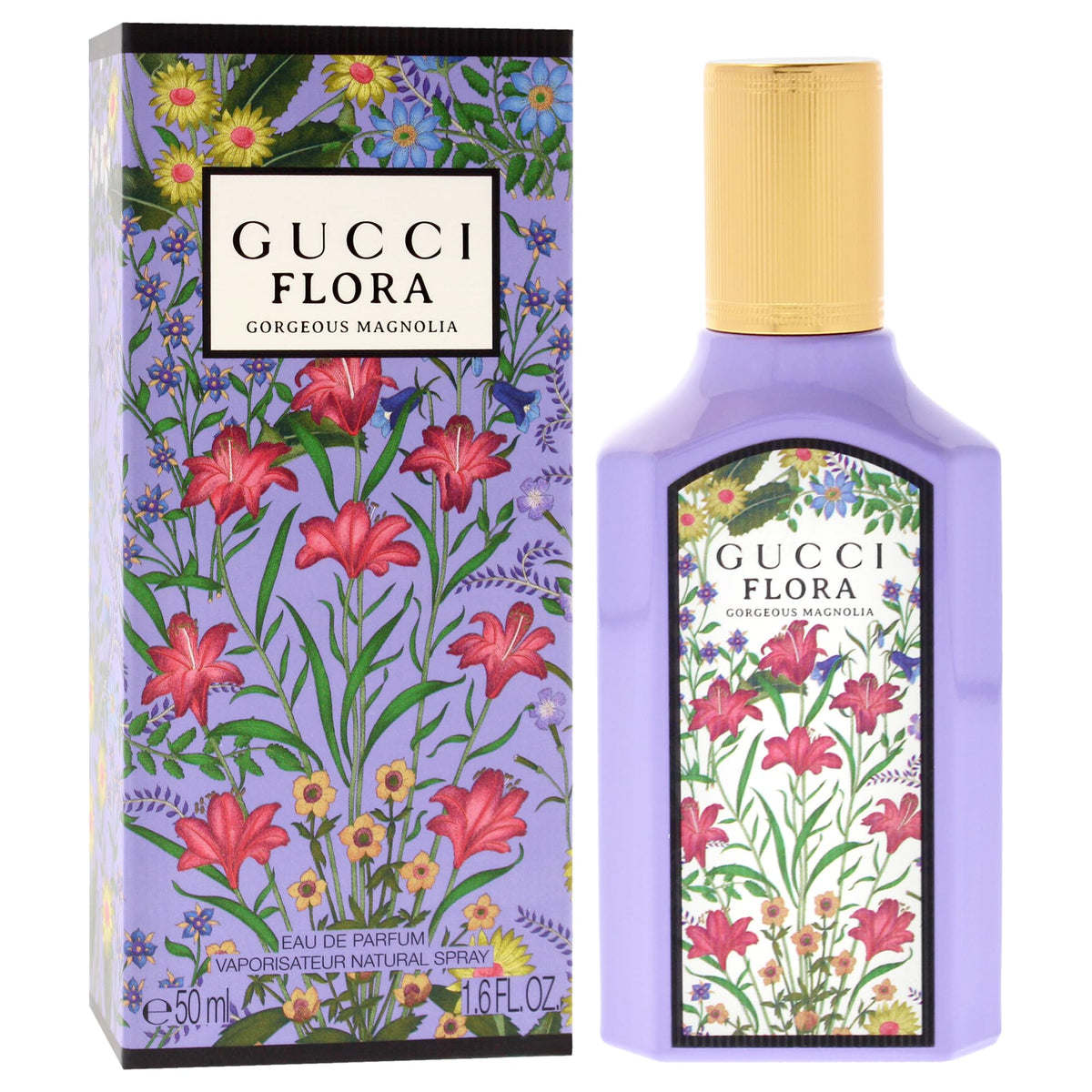 Gucci Flora Gorgeous Magnolia spray bottle ready for day-to-night wear.