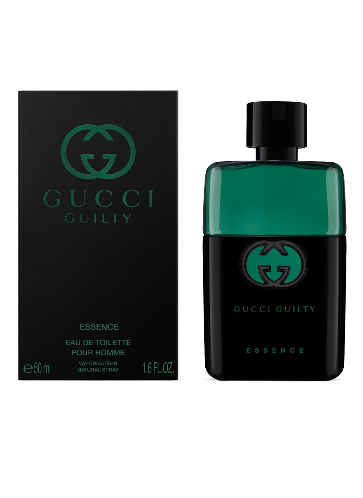 Gucci Guilty Black Essence packaging highlighting the new presentation for gifting
