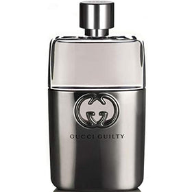 Gucci Guilty Eau de Toilette packaging box showing compact dimensions