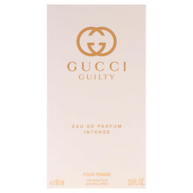Gucci Guilty Intense box packaging ready for gifting.