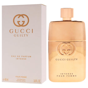 Gucci Guilty Intense spray action releasing a balanced mist.
