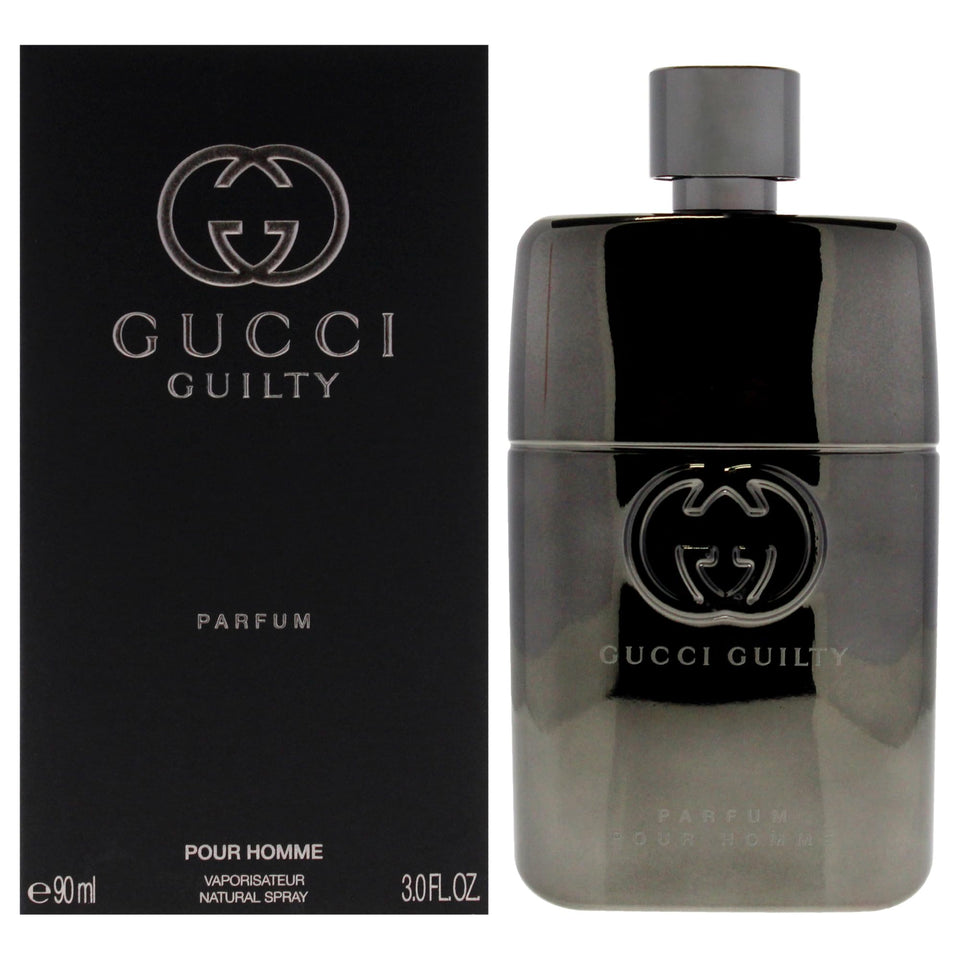 Gucci Guilty Men bottle front view for everyday confident wear.