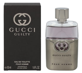 Gucci Guilty Men EDT bottle showcases premium craftsmanship for everyday confidence.