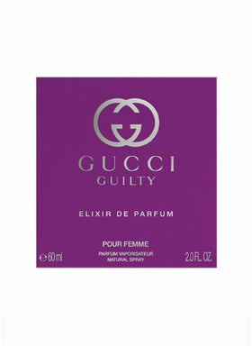 Gucci Guilty Women Elixir spray action demonstrates smooth mist delivery