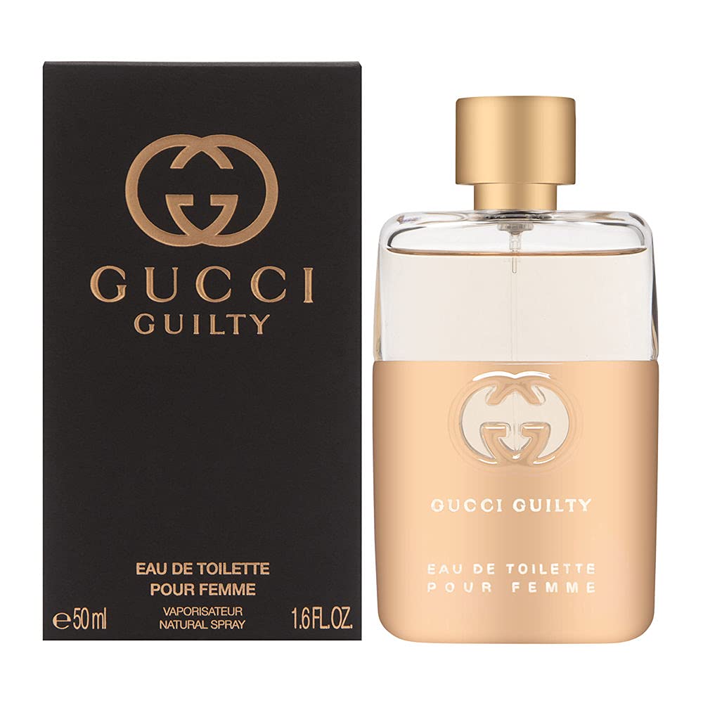 Gucci Guilty packaging image emphasizes premium design ideal for gifting on special occasions.