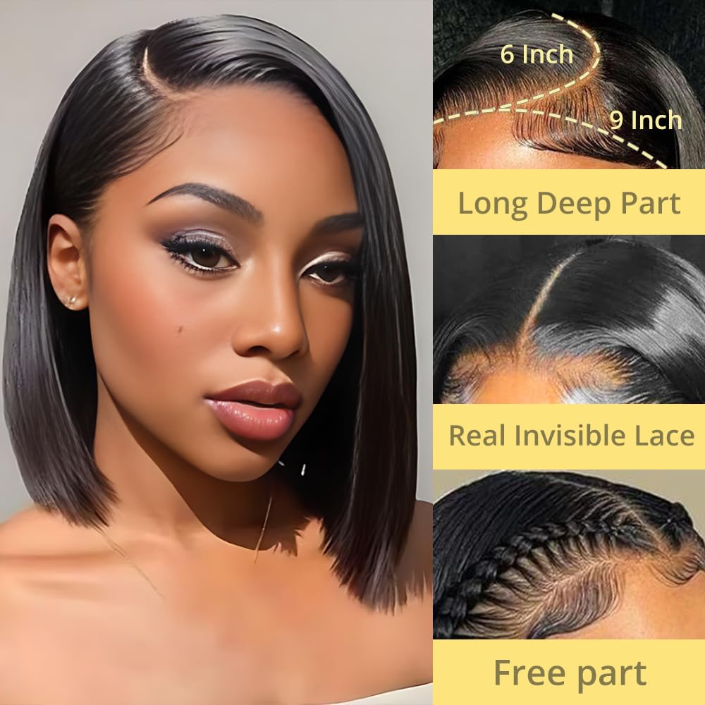 GUDOZO glueless wig with dome cap 3D for quick comfortable wear