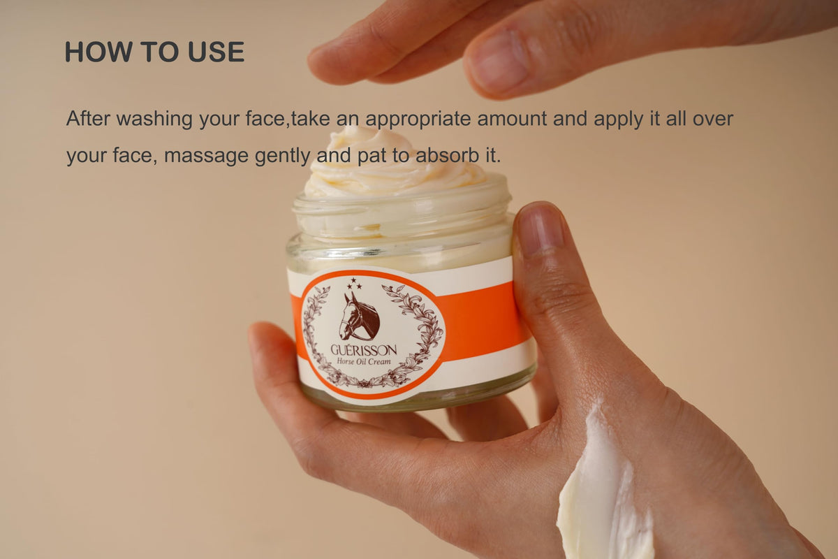 Guerisson 9 Complex Cream citrus-herbal fragrance ideal for daily rituals.