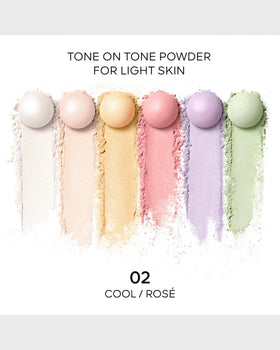 Guerlain Météorites Travelling Pearls travel brush included for easy blending.