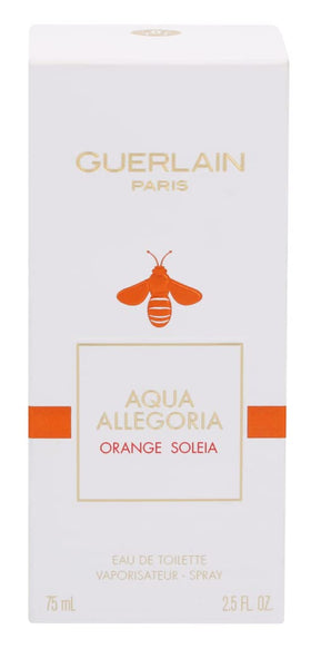 Guerlain Orange Soleia close-up on blood orange and mint notes.