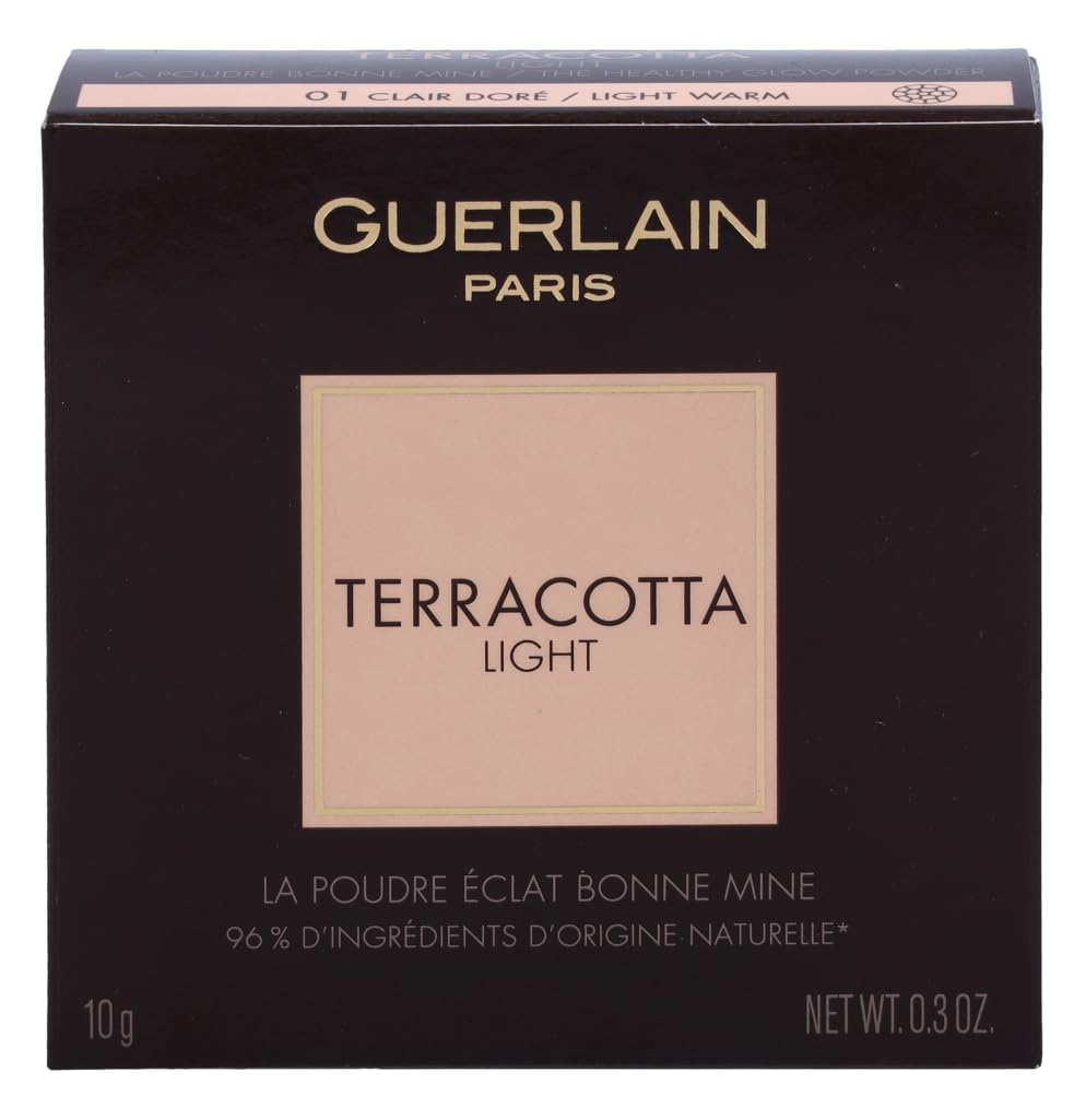 Guerlain Terracotta Light brush-on texture promotes seamless blending.