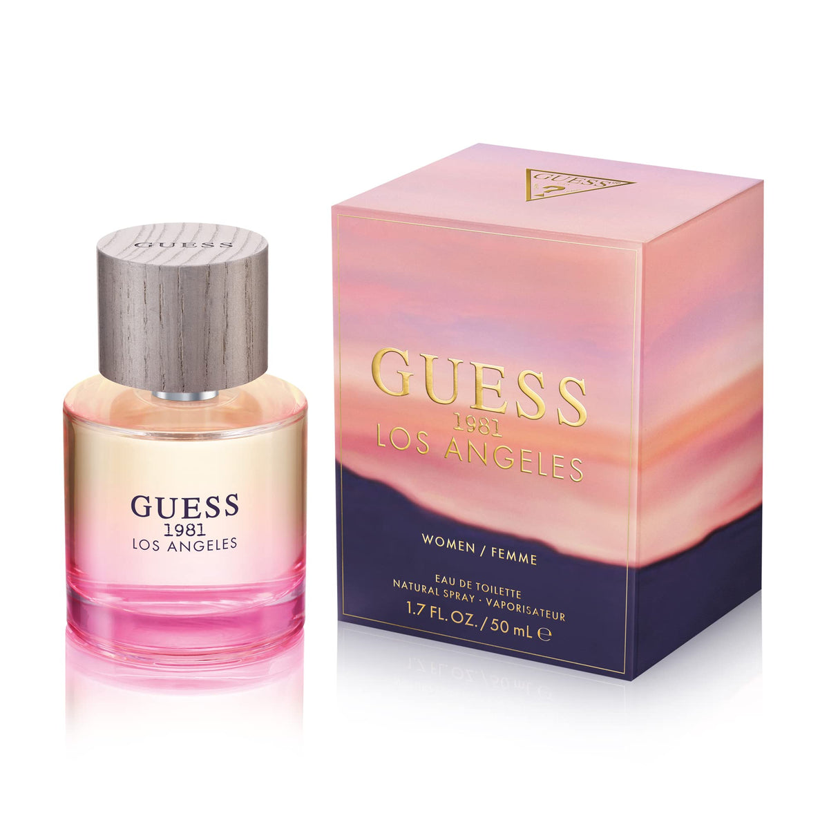 GUESS 1981 Los Angeles bottle front view for everyday refined elegance