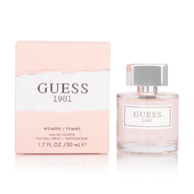 GUESS 1981 Women bottle close-up, sleek design for everyday confidence and style