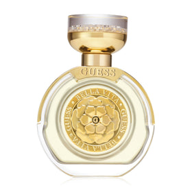 GUESS Bella Vita on-skin close-up captures creamy warmth of tonka base.