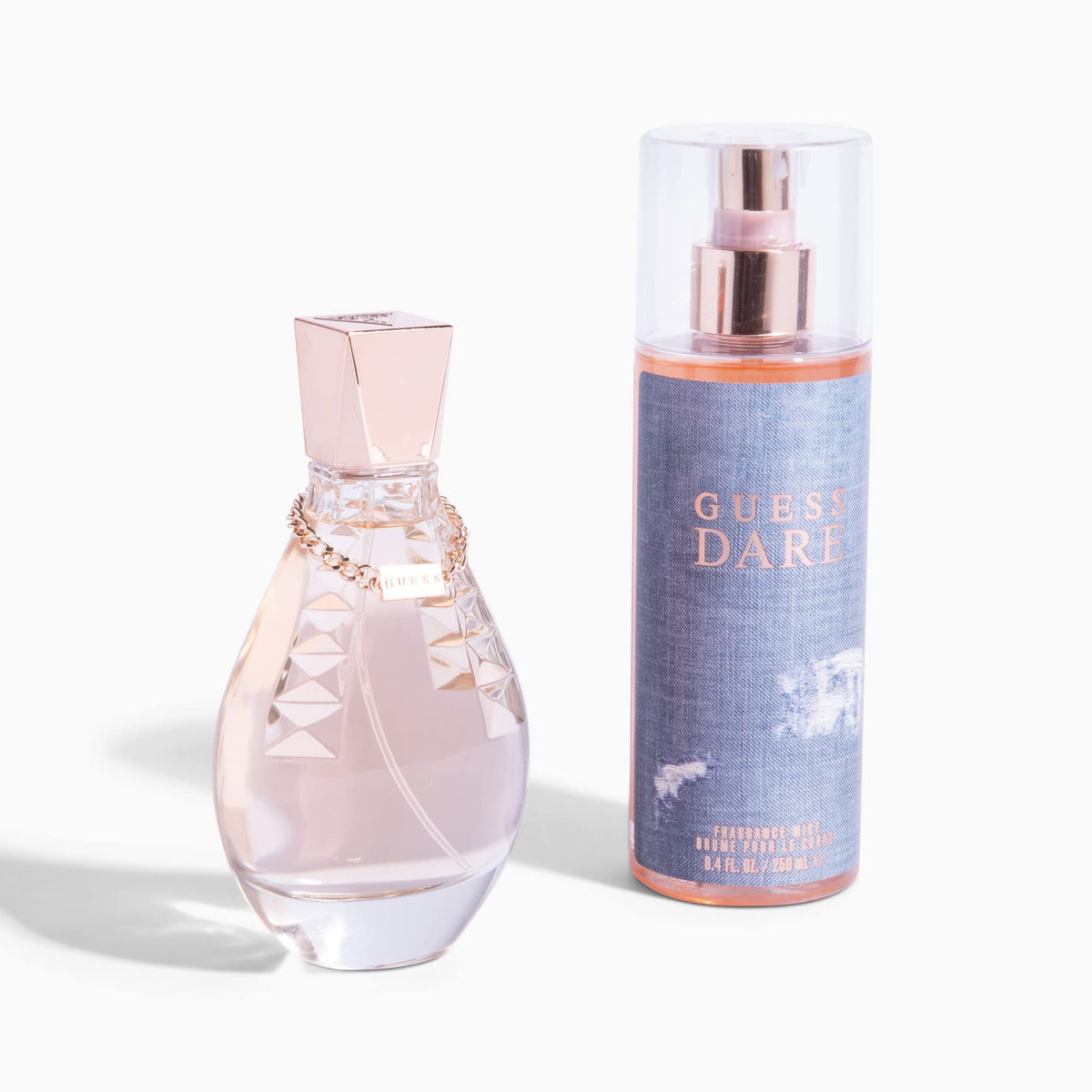 GUESS Dare box packaging shows gift-ready presentation and premium branding.