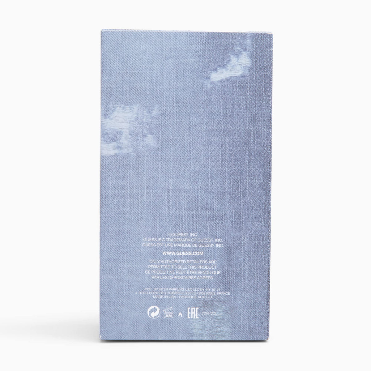 GUESS Dare hands-holding bottle conveys personal ritual and fragrance accessibility.