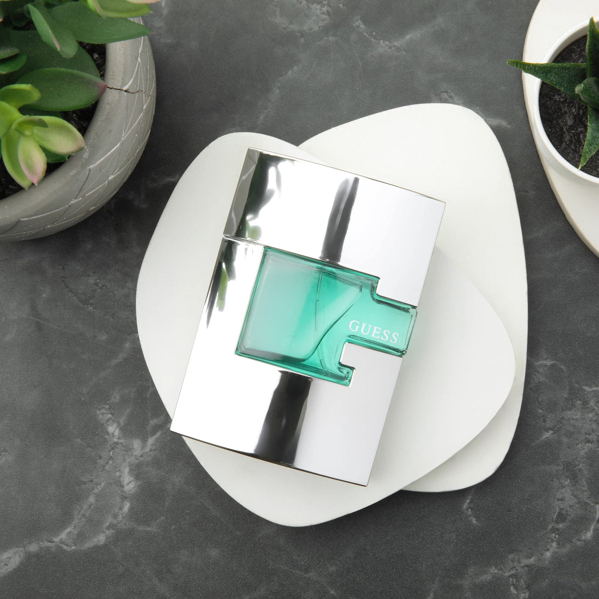 GUESS EDT packaging emphasizes premium design for gifting or personal use.