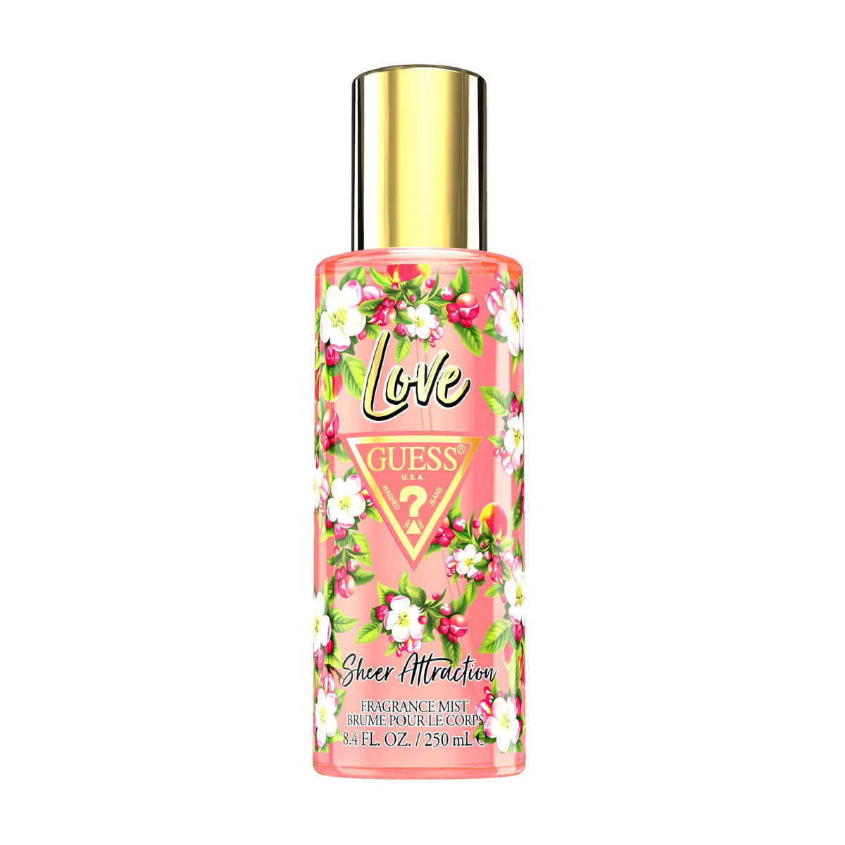 Guess Love Sheer Attraction mist bottle front for daily freshness