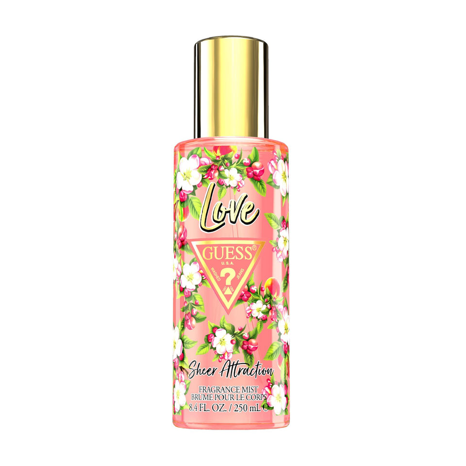 Guess Love Sheer Attraction mist bottle front for daily freshness