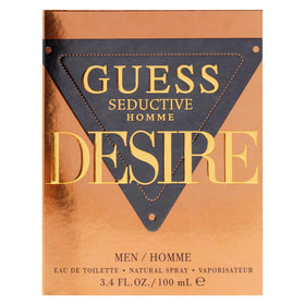 GUESS Seductive Desire base notes with amber and patchouli deliver lasting warmth.