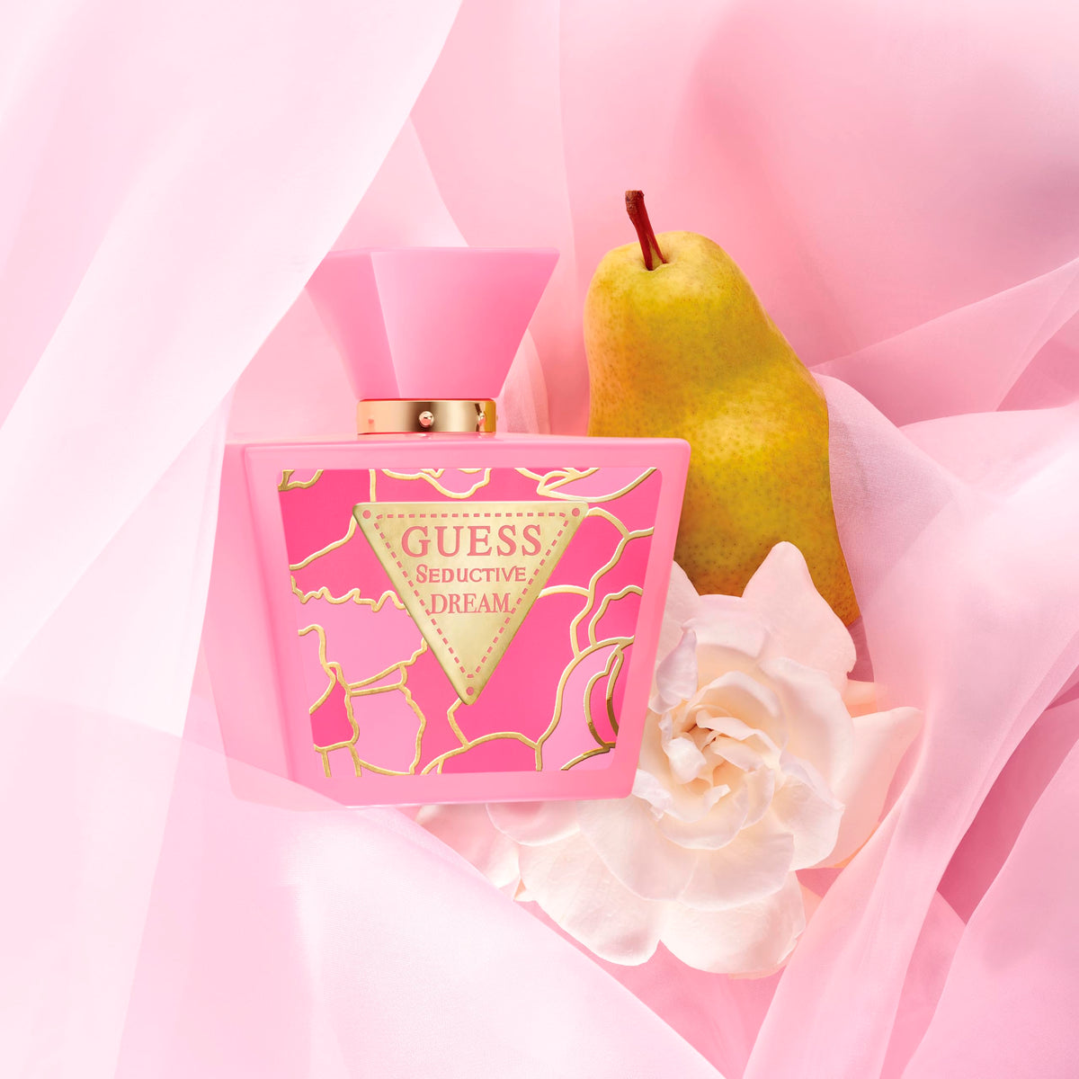 Guess Seductive Dream spray pump, easy pulse point application.