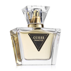 GUESS Seductive front bottle glass shows radiant fragrance and sleek silhouette.