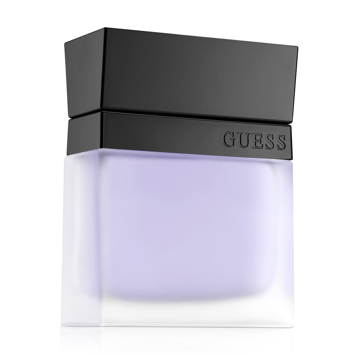 Pouring GUESS Seductive Homme into the palm for quick absorption.