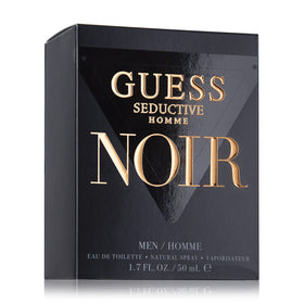 GUESS Seductive Noir profile view bottle, versatile from day to night.