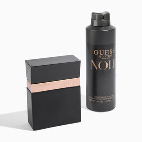 GUESS Seductive Noir wrist application, pulse points for balanced sillage.