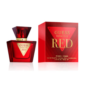 Guess Seductive Red bottle front view on a clean surface, great for evening wear.