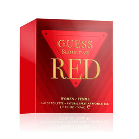 Guess Seductive Red perfume dispense point suggests easy application to pulse points