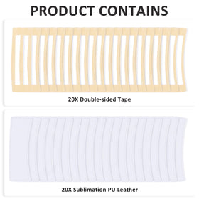 Guiqulai fashionable blank clips ideal for stylish gifts and DIY projects