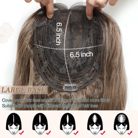 Gulagula topper three invisible clips provide secure all-day hold.