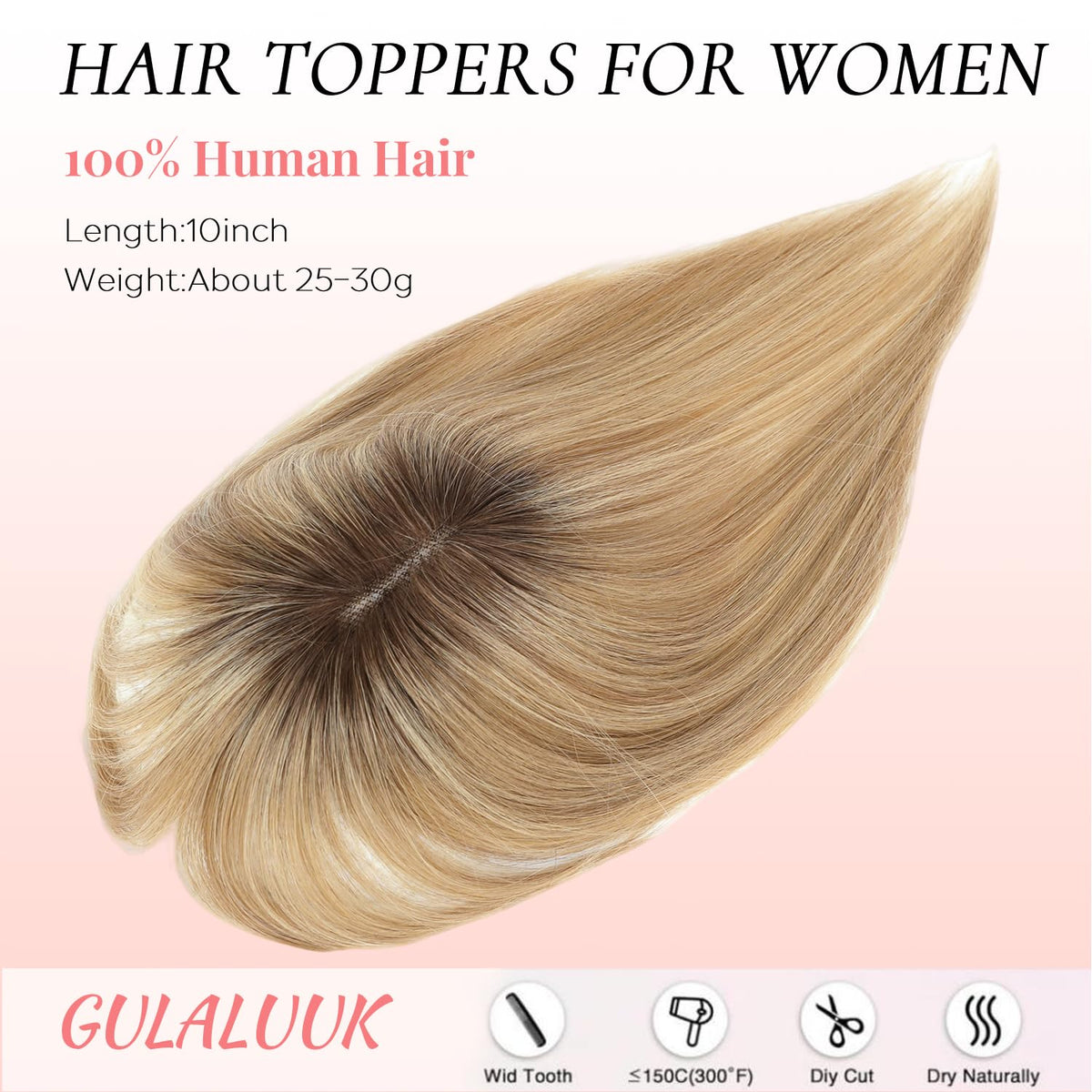 GULALUUK toppers with anti-slip clips stay secure all day.
