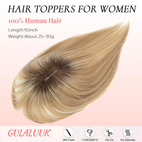 GULALUUK toppers with anti-slip clips stay secure all day.