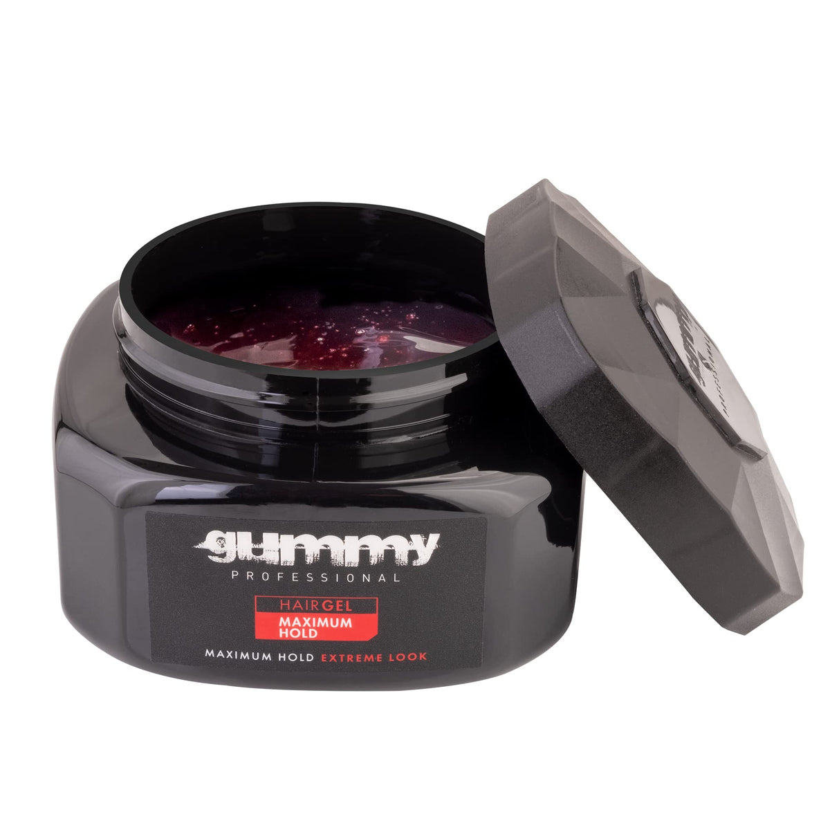 Gummy GU-GU101B gel enabling an extreme hairstyle with maximum hold.