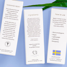 2–3 drops daily shown beside the bottle in a routine setting