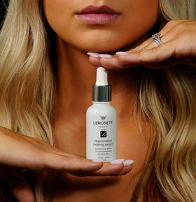 Gunilla Of Sweden LEROSETT serum dropper dispensing gentle daily hydration
