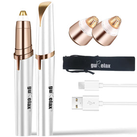 gurelax Eyebrow Trimmer with LED light for precise shaping