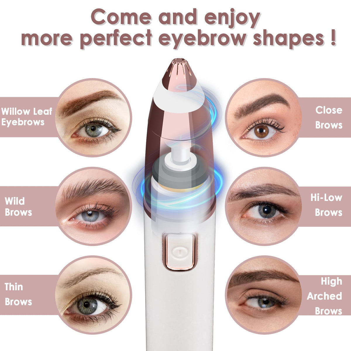 Gurelax safety head provides gentle, skin-safe trimming for comfortable use.