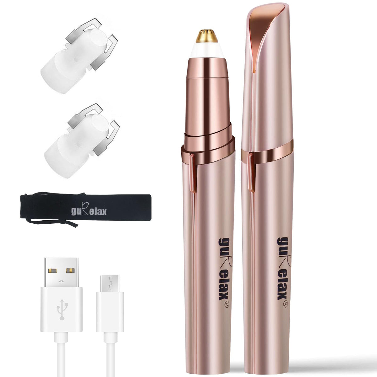 Gurelax precision-head eyebrow trimmer for precise brow shaping and quick touch-ups.