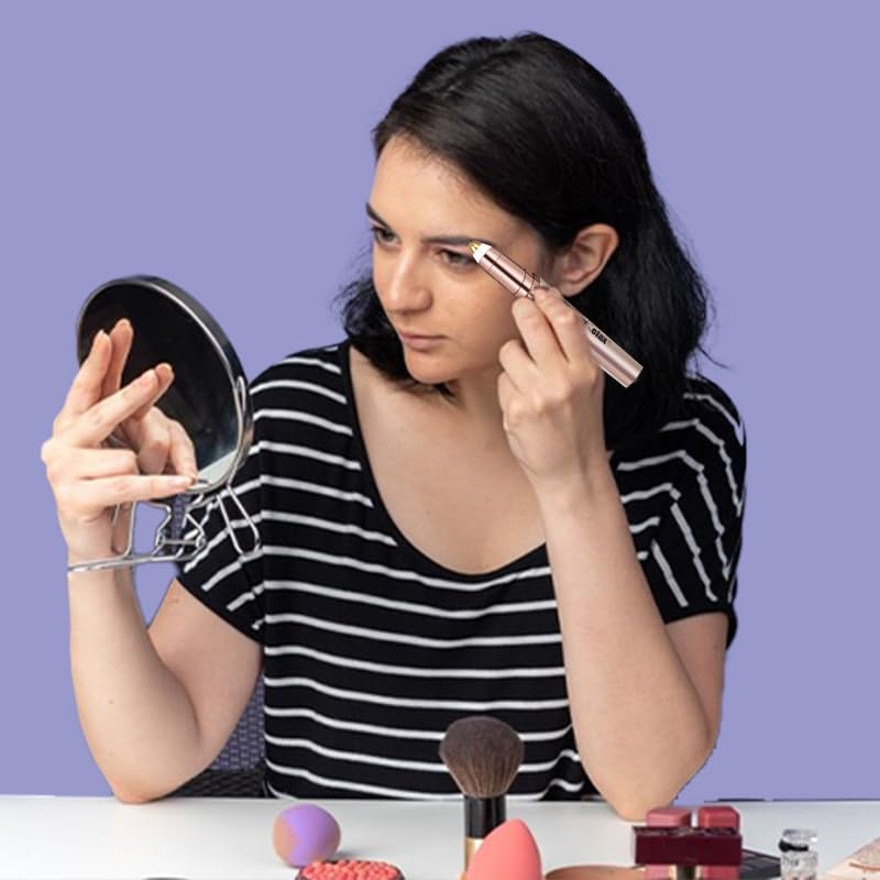 Gurelax safe-for-sensitive-skin build minimizes irritation during daily brow care.