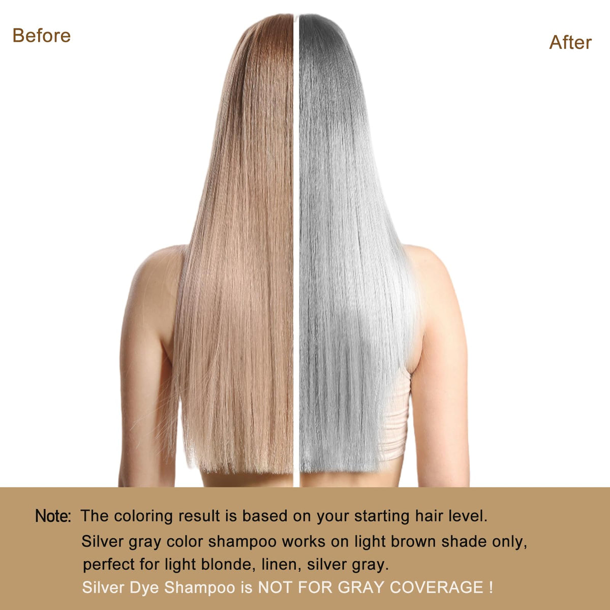 Lush lather of Gurkooyd Silver Gray Hair Dye Shampoo for quick color boost