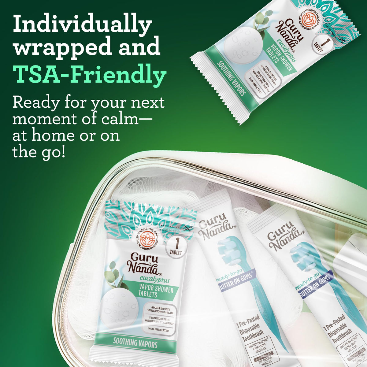 GuruNanda gift of serenity for spa-like relaxation anytime.