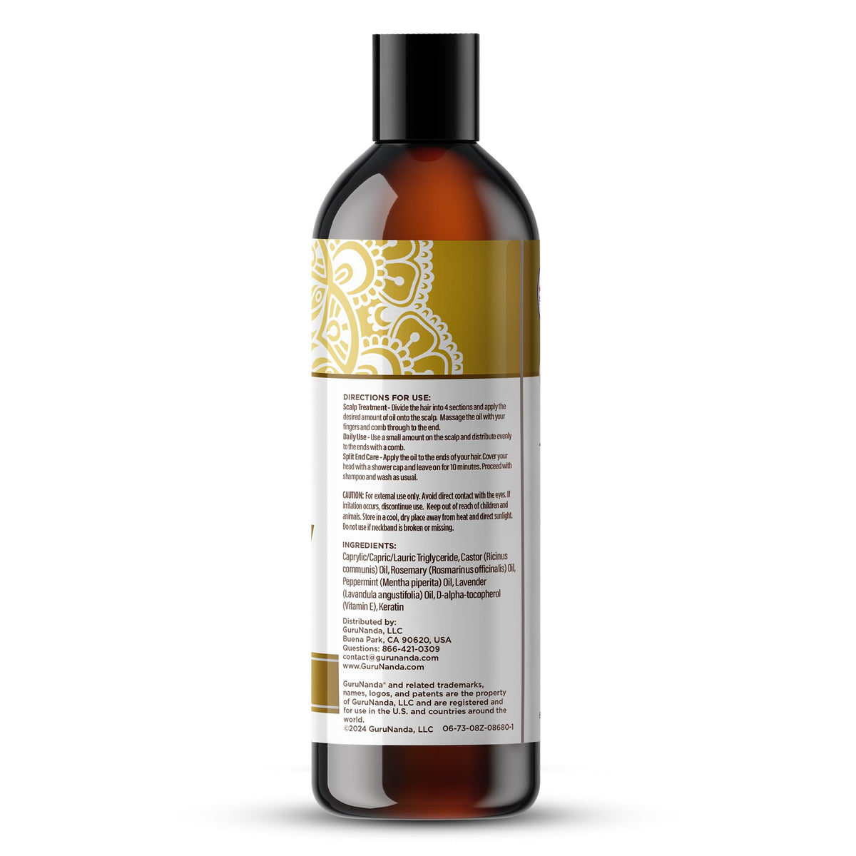 Evening ritual with GuruNanda Rosemary Mint Oil for nourishment
