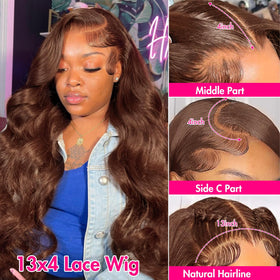Gusif HD lace front cap with ear-to-ear Swiss lace.