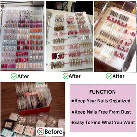 GUXACU salon setup helps pros showcase nails neatly